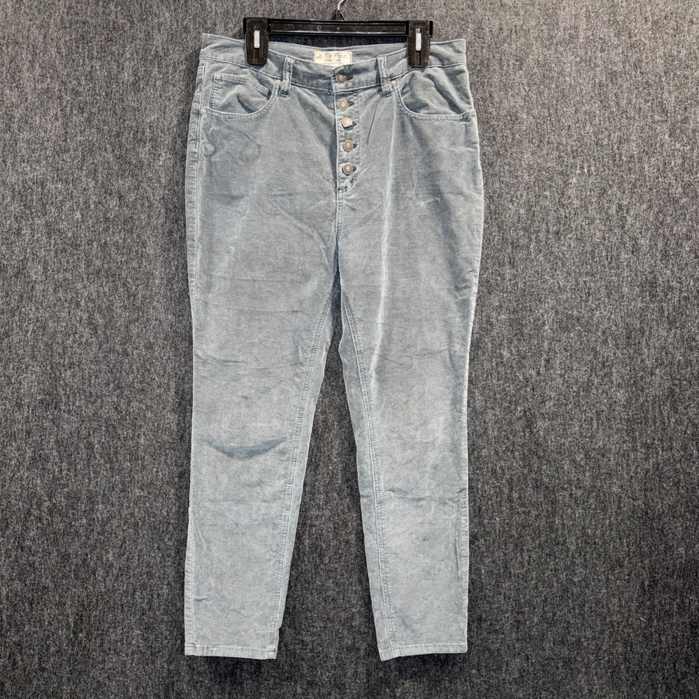 Free People We The Free Sun Chaser Corduroy Pants In Morning Waves Size 31